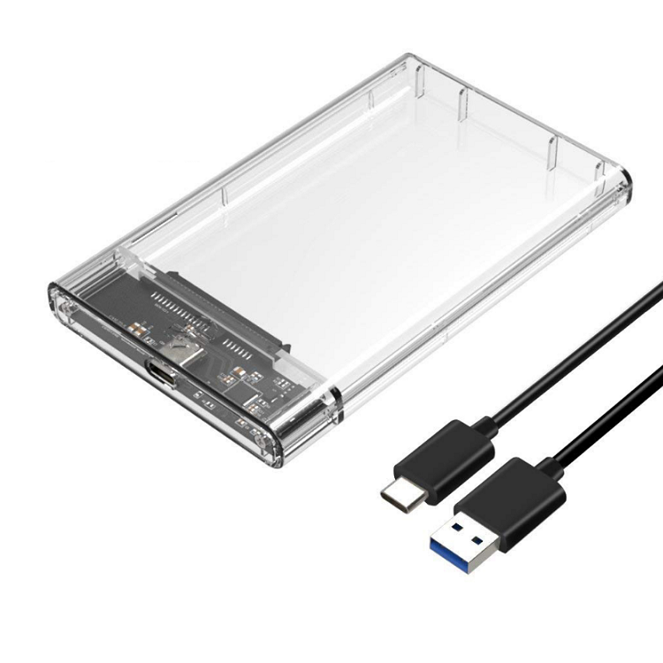 Bajeal Transparent 2.5 inch USB3.0 to Sata3.0 (HDD External Case)